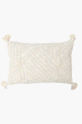 Embroidered Kansas Cross Scatter Cushion 40x60cm