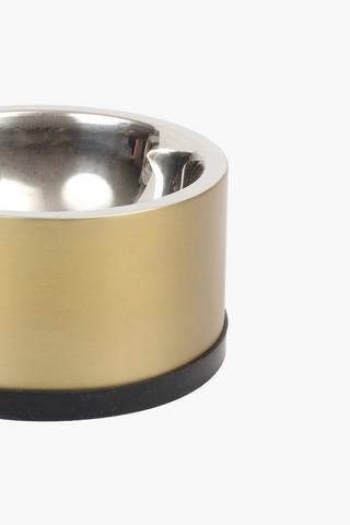 Stainless Steel Pet Feeding Bowl, 21cm