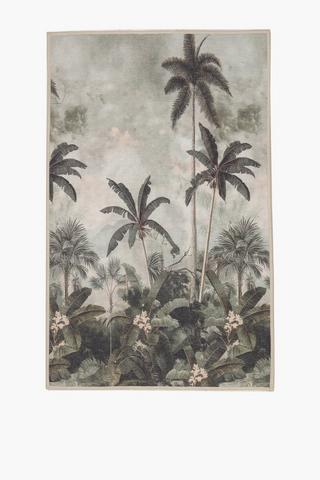Polycotton Digital Print Hixon Tropical Rug, 3x4m