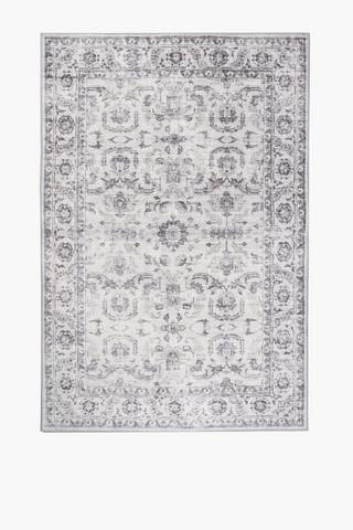 Polycotton Digital Print Turin Baroque Rug, 120x180cm