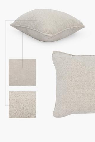 Monte Woven Plain Scatter Cushion, 60x60cm
