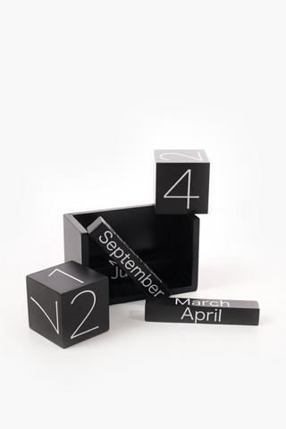 Mdf Block Calendar, 79cm