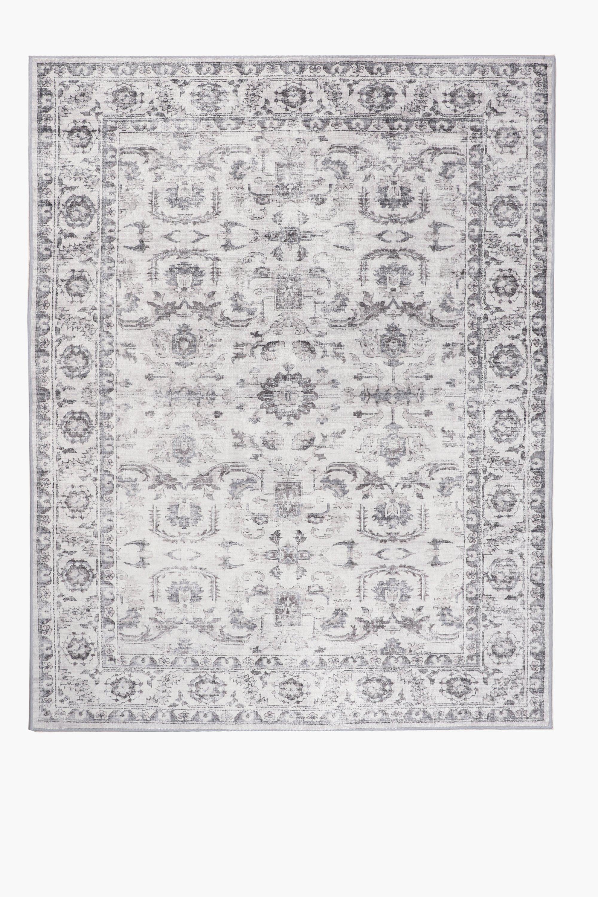 Polycotton Digital Print Turin Baroque Rug, 180x230cm