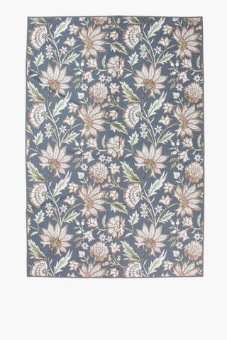Digitally Printed Amherst Jacobean Rug, 120x180cm