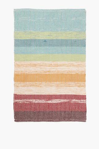 Multi Woven Runner Rug, 70x110cm