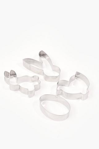 4 Piece Easter Cookie Cutters