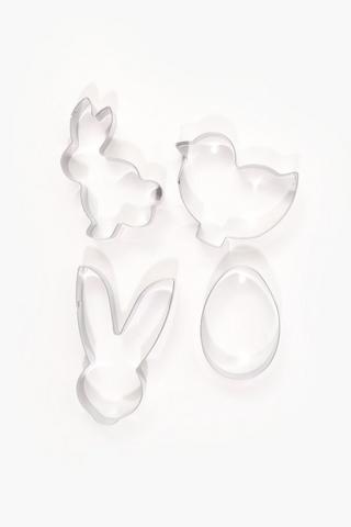4 Piece Easter Cookie Cutters
