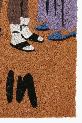 Colab Leanne Bear Pull In Door Mat, 40x60cm