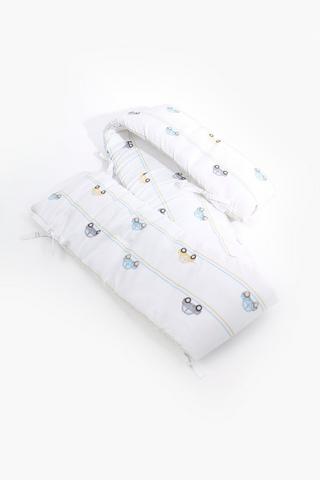 Soft Touch Printed Justin Cot Bumper