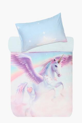 Soft Touch Zoe Magic Unicorn Duvet Cover Set