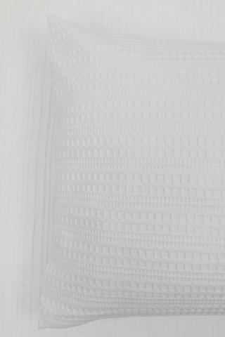 Waffle Knit King Pillowcase