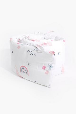 Soft Touch Printed Olivia Cot Bumper