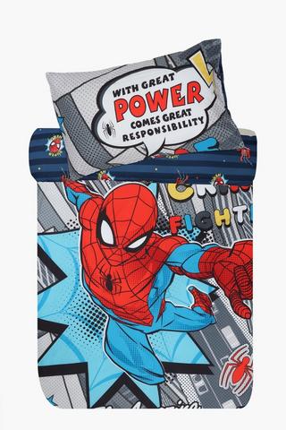 Soft Touch Spiderman Character Duvet Cover Set