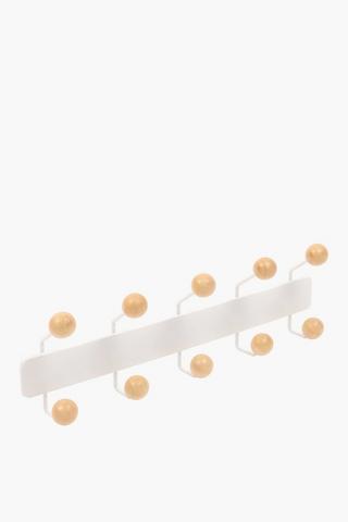 Metro Beaded Multi-hooks, 14x44cm