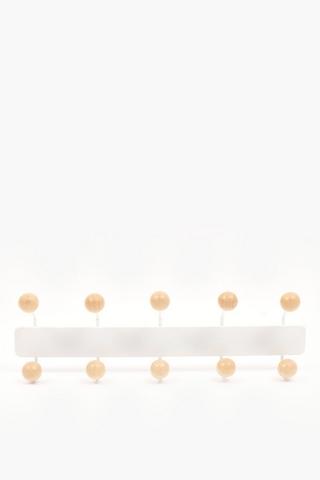 Metro Beaded Multi-hooks, 14x44cm
