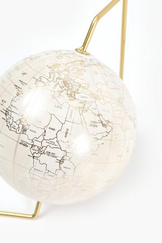 Abstract Standing Globe, 18x16cm