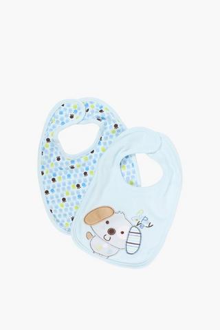 2 Pack Puppy Love Bib Set