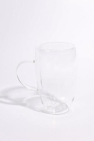 Double Wall Glass Mug
