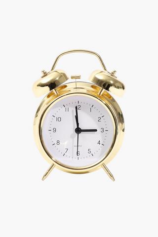Twin Bell Clock, 12x17cm
