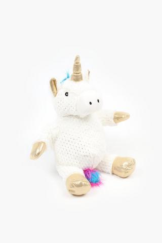Heated Beads Unicorn Soft Toy