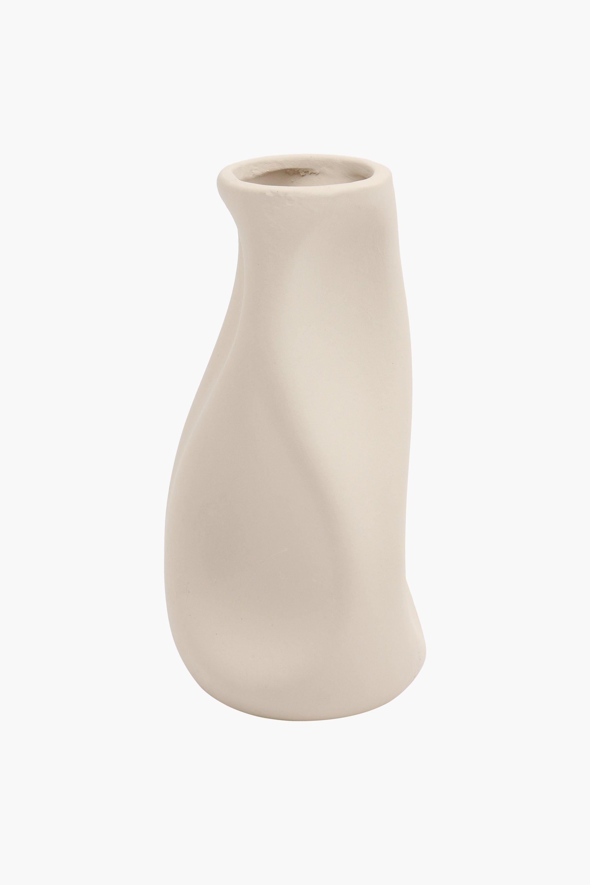 Flow Ceramic Vase, 10x21cm