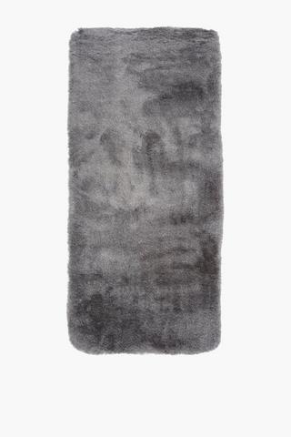Cationic Faux Fur Bath Mat Runner, 50x120cm