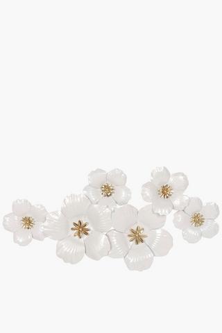 Dimensional Metal Flowers, 55x102cm