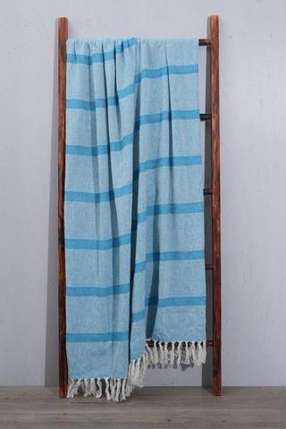 Cotton Stripe Throw, 125x150cm