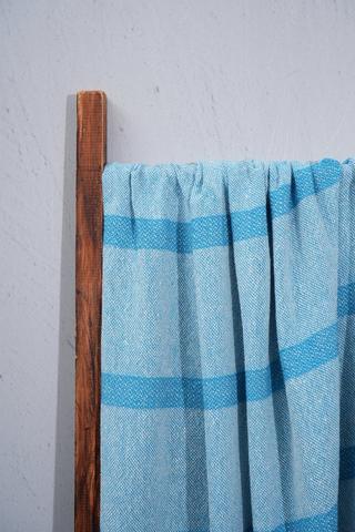 Cotton Stripe Throw, 125x150cm