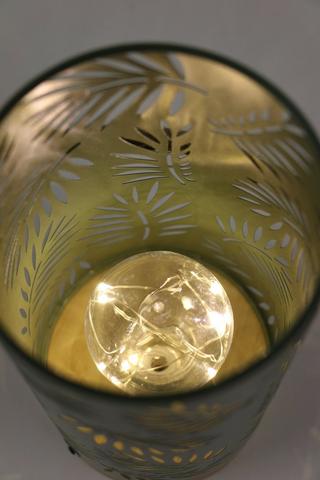 Zamia Punch Floral Lamp, 11x25cm