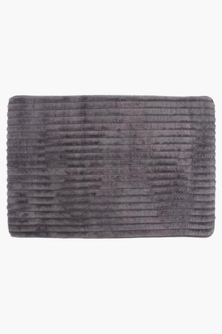 Faux Fur Memory Foam Bath Mat Runner, 50x150cm