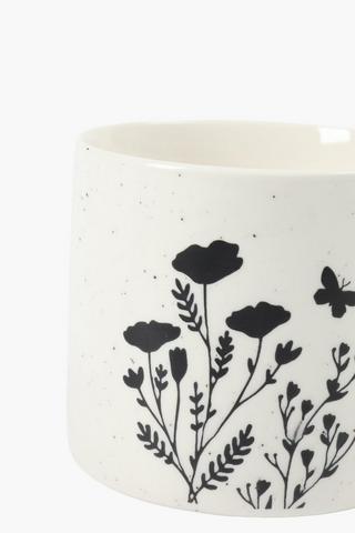 Floral Butterfly Mug, 300ml