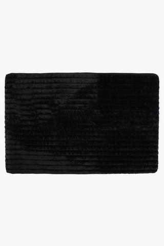 Faux Fur Memory Foam Bath Mat Runner, 50x150cm