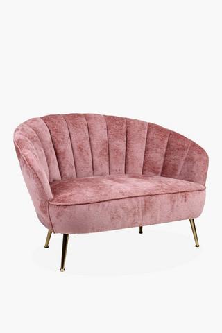 Scallop Love Seat
