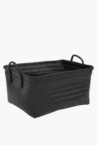 Paper Woven Utility Basket, Large