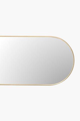 Oval Classic Mirror Tray, 12x30cm