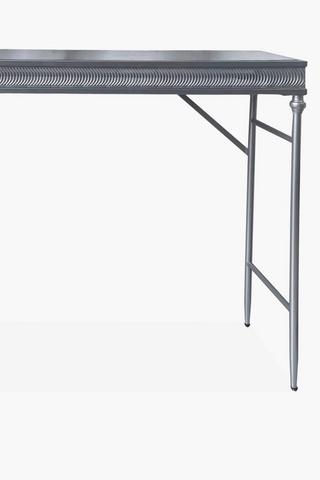 Scalloped Metal Server