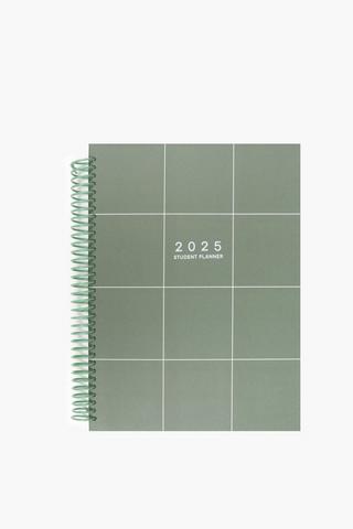 Checkered Yearly Planner 2025 A4