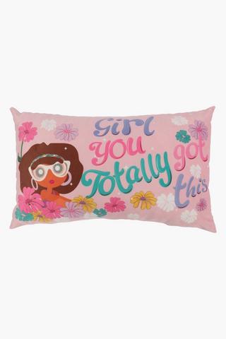 Colab Zonke Ntobela Soft Touch Scatter Cushion, 30x50cm