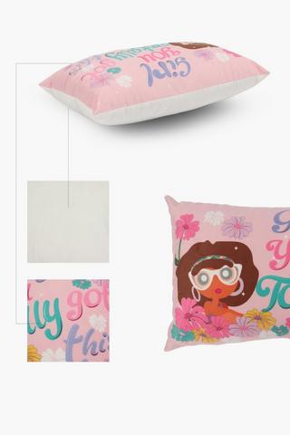 Colab Zonke Ntobela Soft Touch Scatter Cushion, 30x50cm