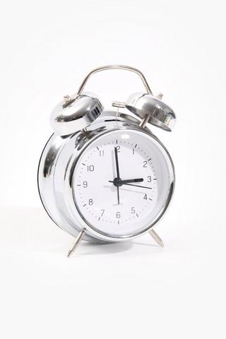 Twin Bell Clock, 12x17cm
