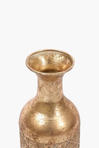 Vintage Scallop Vase, 12x31cm