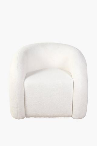Lorna Boucle Swivel Chair