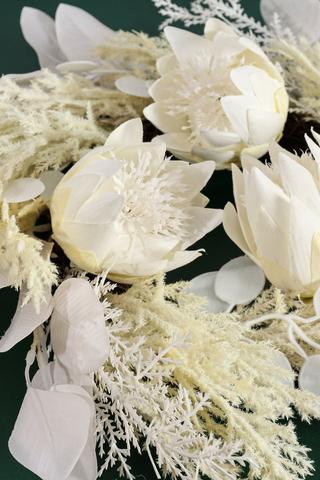 Protea Festive Wreath, 40cm