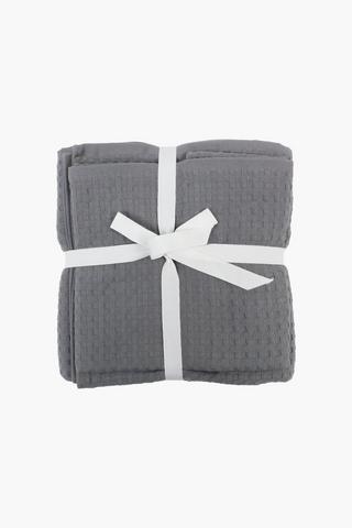 Premium 2 Pack Waffle Towels