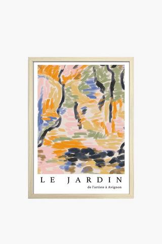 Framed Abstract Canvas, 30x40cm - Onesize