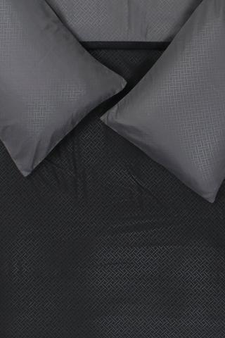 Soft Touch Embossed Lattice Duvet Cover Set