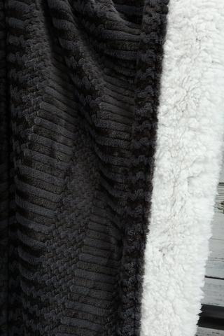 Sherpa Geometric Blanket, 150x200cm