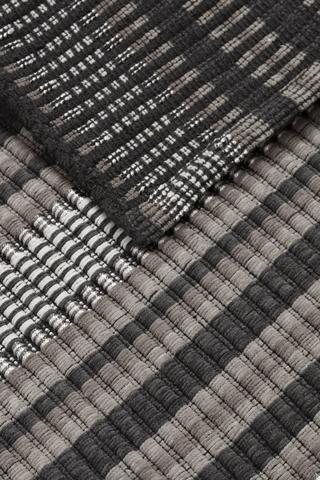 Carter Line Stripe Cotton Rug, 60x90cm