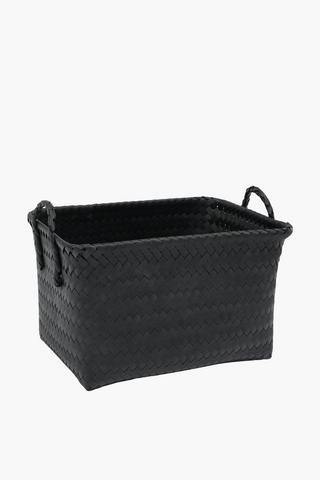 Paper Woven Utility Basket, Large